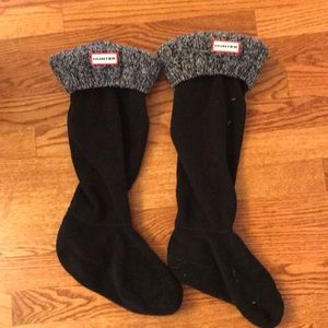 Hunter boot Original six-stitch cable knit socks